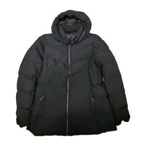 32 Degrees Heat Puffer Coat Black Medium